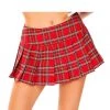 Roma Pleated Red Plaid Skirt School Girl Outfits 1 Roma Pleated Red Plaid Skirt School Girl Outfits