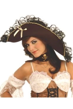 Rubies Sea Maiden Pirate Hat Costumes