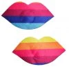 GE Apparel Rainbow Lips Nipple Pasties Rainbow Clothing 1 GE Apparel Rainbow Lips Nipple Pasties Rainbow Clothing