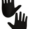GE Apparel Accessories Black Mini Hands Nipple Pasties