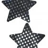 GE Apparel Black Star Sequin Nipple Pasties 2 GE Apparel Black Star Sequin Nipple Pasties
