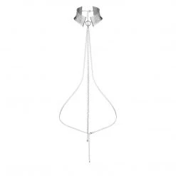 Entrenue BDSM Collars Bijoux Indiscrets Desir Metallique Collar - Silver
