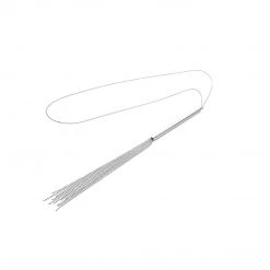 Entrenue Bijoux Indiscrets Magnifique Collection Chain Necklace Whip - Silver BDSM