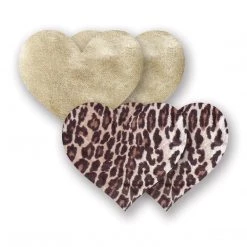 Entrenue Accessories Bristols 6 Nippies - Dominico Leopard Hearts