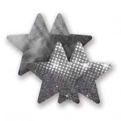 Entrenue Bristols 6 Nippies - Night Fever Dark Silver Stars Accessories