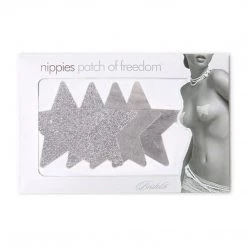Entrenue Accessories Bristols 6 Nippies - Light Silver Stars 9 Entrenue Accessories Bristols 6 Nippies - Light Silver Stars