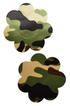 GE Apparel Camouflage Petal Nipple Pasties