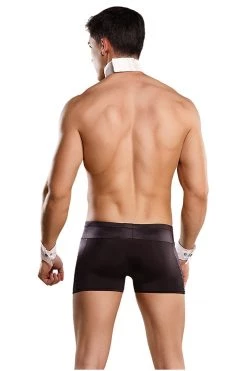 Magic Silk Male Thongs Black Costumes Butt-Ler