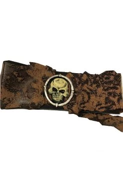 Rubies Distressed Suede Pirate Belt Costumes