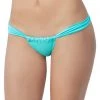 Mapale Aqua Sunny Days Thong Bikini Bottom Micro Bikinis & G-Strings 1 Mapale Aqua Sunny Days Thong Bikini Bottom Micro Bikinis & G-Strings