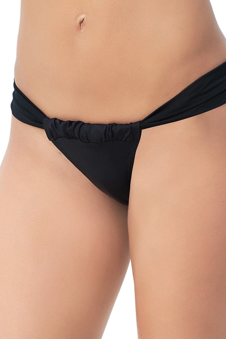 Mapale Black Sunny Days Thong Bikini Bottom 5 Mapale Black Sunny Days Thong Bikini Bottom
