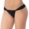 Mapale Black Sunny Days Thong Bikini Bottom