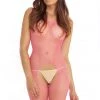 Rene Rofe Pink Net Suspender Crotchless Body Stocking Bodystocking Lingerie 2 Rene Rofe Pink Net Suspender Crotchless Body Stocking Bodystocking Lingerie
