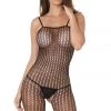 Rene Rofe Bodystocking Lingerie Black Crochet Net Crotchless Bodystocking 1 Rene Rofe Bodystocking Lingerie Black Crochet Net Crotchless Bodystocking