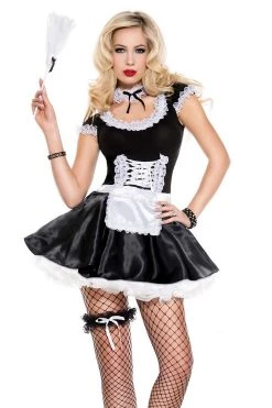 Music Legs Practically Perfect French Maid Costume