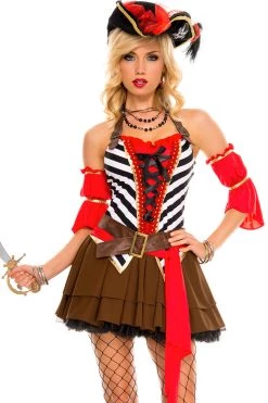 Music Legs Costumes Private Pirate