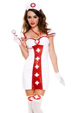 Music Legs Bedside Beauty Nurse Costume Costumes