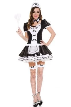 Music Legs Costumes Classy But Sassy French Maid Costume