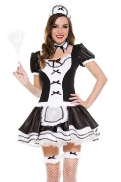 Music Legs Costumes Classy But Sassy French Maid Costume