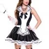 Music Legs Elegant French Maid Costume
