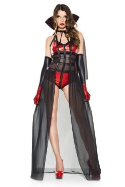 Music Legs Strappy Vixen Vampire