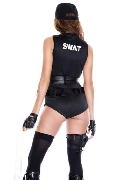 Music Legs Women's SWAT Team Costume Costumes