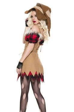 Music Legs Costumes Raven Huntress Scarecrow Costume