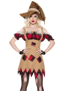 Music Legs Costumes Raven Huntress Scarecrow Costume