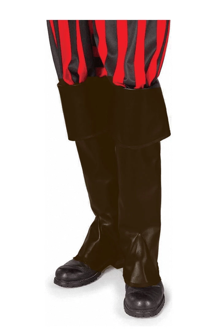 Rubies Brown Pirate Boot Toppers Costumes 4 Rubies Brown Pirate Boot Toppers Costumes