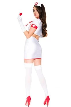 Music Legs Night Shift Six Piece Nurse Costume