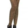 Leg Avenue Black & Gold Lurex Shimmer Tights 1 Leg Avenue Black & Gold Lurex Shimmer Tights