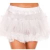 Music Legs Women's Mid-Length White Petticoat
