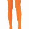 Leg Avenue Pumpkin Orange Opaque Tights