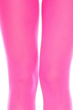 Music Legs Hot Pink Opaque Tights Best Sellers