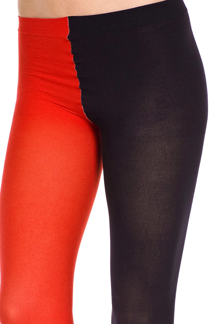 Music Legs Hosiery Opaque Jester Pantyhose 4 Music Legs Hosiery Opaque Jester Pantyhose