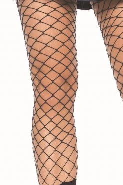Leg Avenue Fishnet Diamond Net Footless Tights