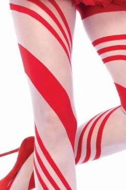 Leg Avenue Hosiery Candy Stripe Pantyhose