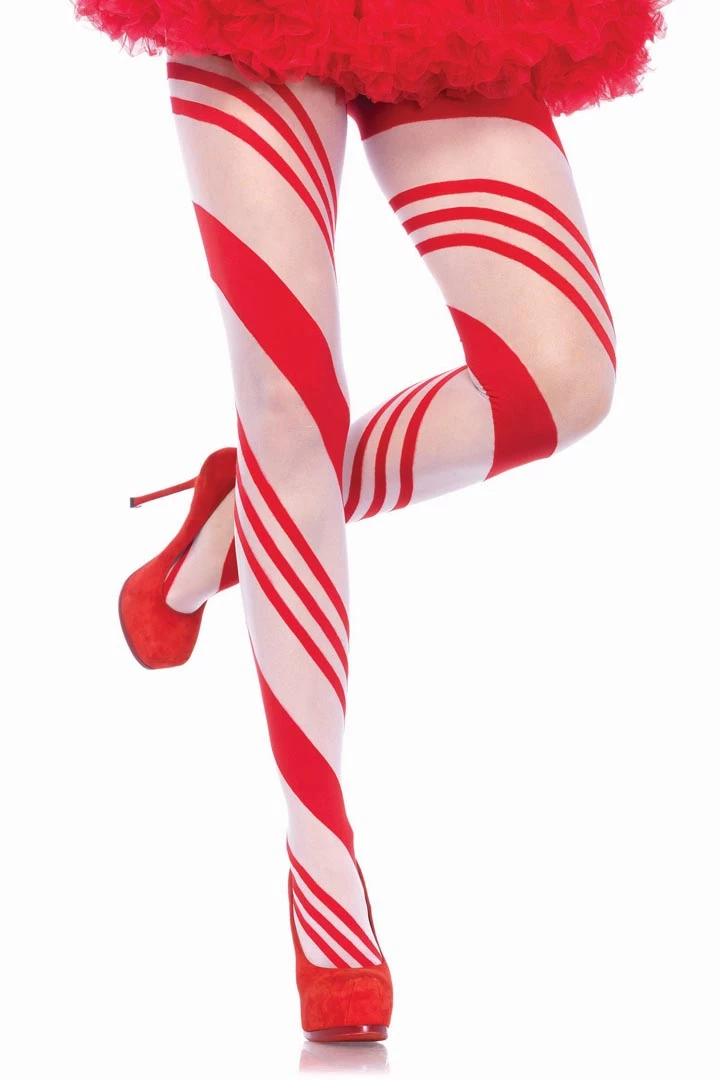 Leg Avenue Hosiery Candy Stripe Pantyhose 3 Leg Avenue Hosiery Candy Stripe Pantyhose