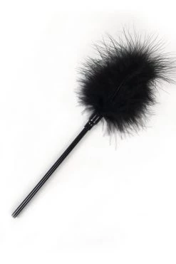 OY Brands Sex Games Tease Feather Tickler - Black