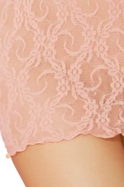 Elegant Moments Bright Blush Pink Open Cup Babydoll 13 Elegant Moments Bright Blush Pink Open Cup Babydoll