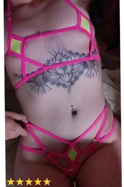 Elegant Moments Dancewear Diamond Harness Micro Euro Bikini