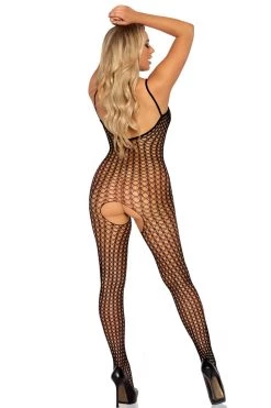 Leg Avenue Seamless Crochet Crotchless Body Stocking 13 Leg Avenue Seamless Crochet Crotchless Body Stocking