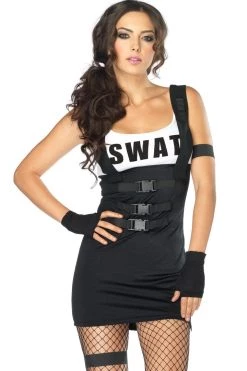 Leg Avenue Costumes Head Agent SWAT Officer Costume