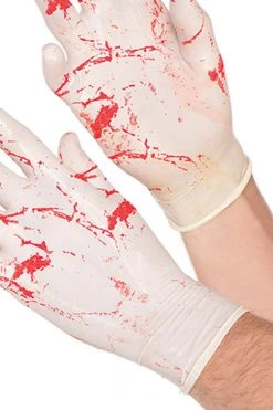 AMSCAN Bloody Rubber Costume Gloves Costumes