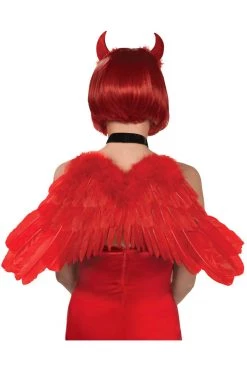 AMSCAN Red Devil Wings Costume Accessory Costumes