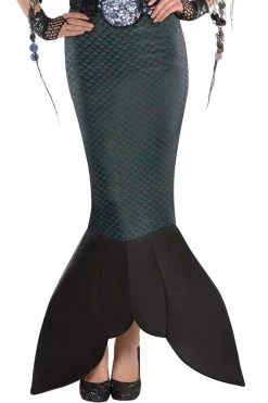AMSCAN Sea Siren Mermaid Skirt & Fin Costumes