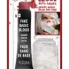 AMSCAN Fake Blood & Gauze Makeup Kit