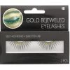 AMSCAN Gold Bejeweled Eyelashes Costumes