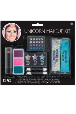 AMSCAN Costumes Magical Unicorn Makeup Kit