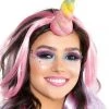 AMSCAN Rainbow Sparkle Unicorn Horn Costume Accessory Rainbow Clothing